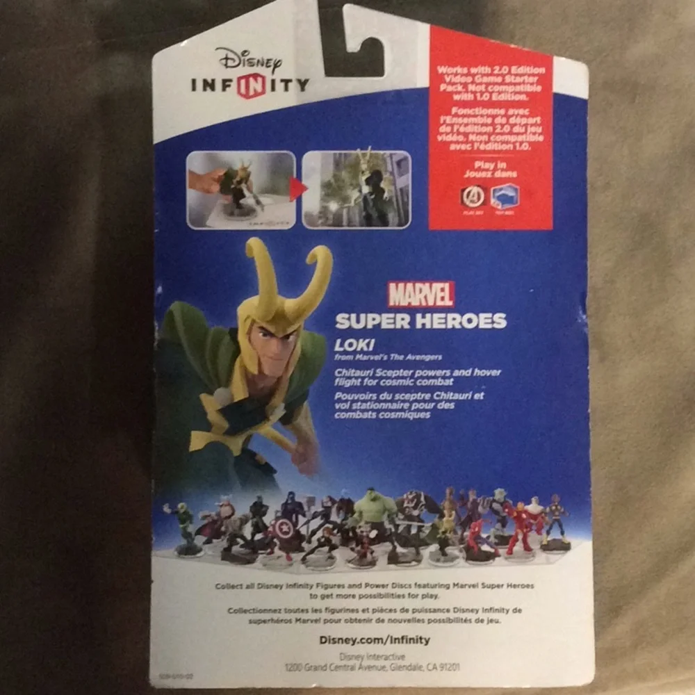 Disney infinity Loki 2.0 edition NWT